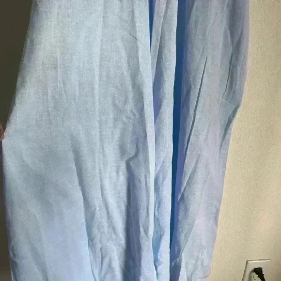 PHAX MALIBU BOHO OVERSIZED WIDE LEG JUMPSUIT SWIM ORANGE STRAP COVERUP SIZE S - Picture 13 of 15